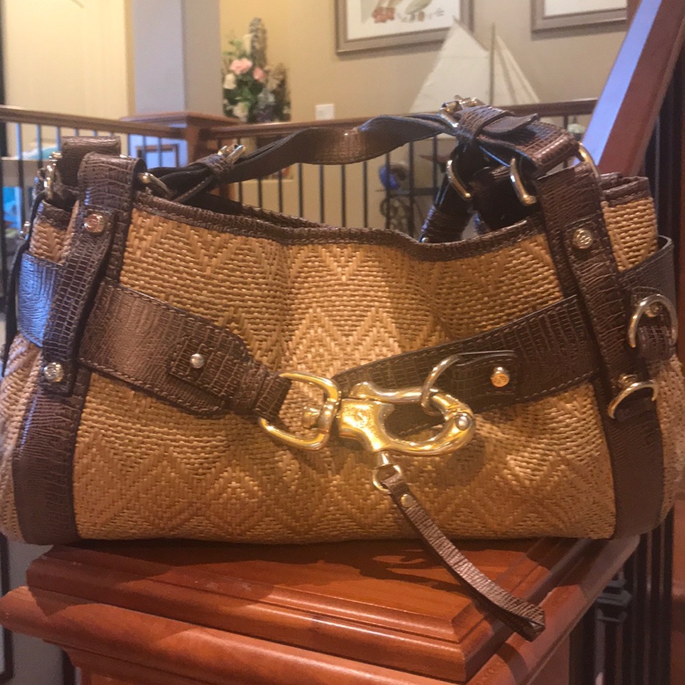 Francesco Biasia Woven Bag